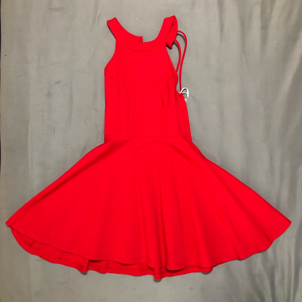 Windsor Red Skater Dress